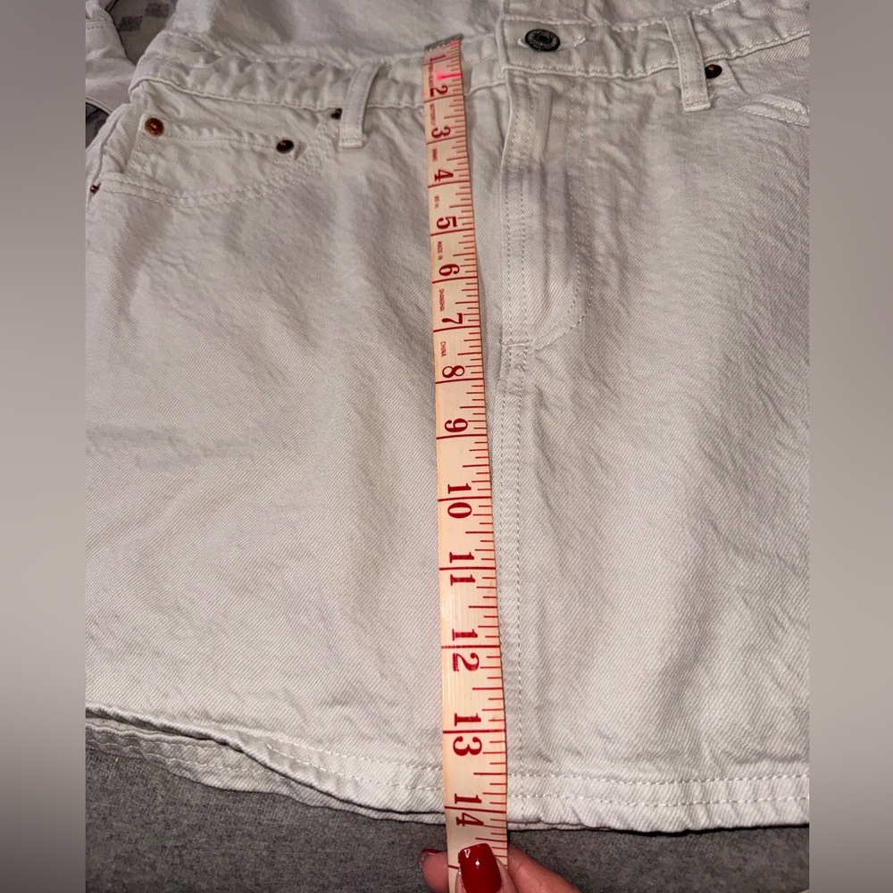 Abercrombie & Fitch Denim Shirt Dress, Grey - Picture 9 of 11